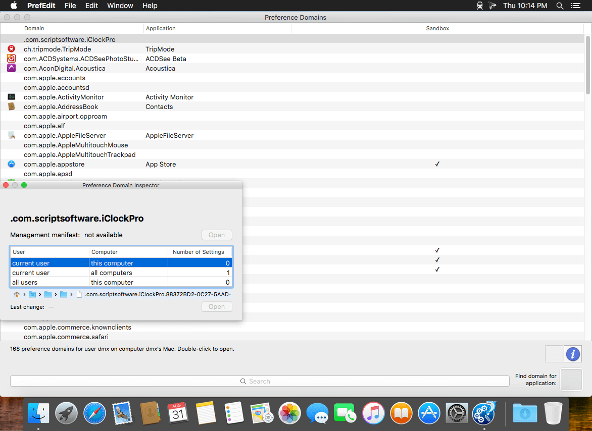 PrefEdit 5.3 macOS