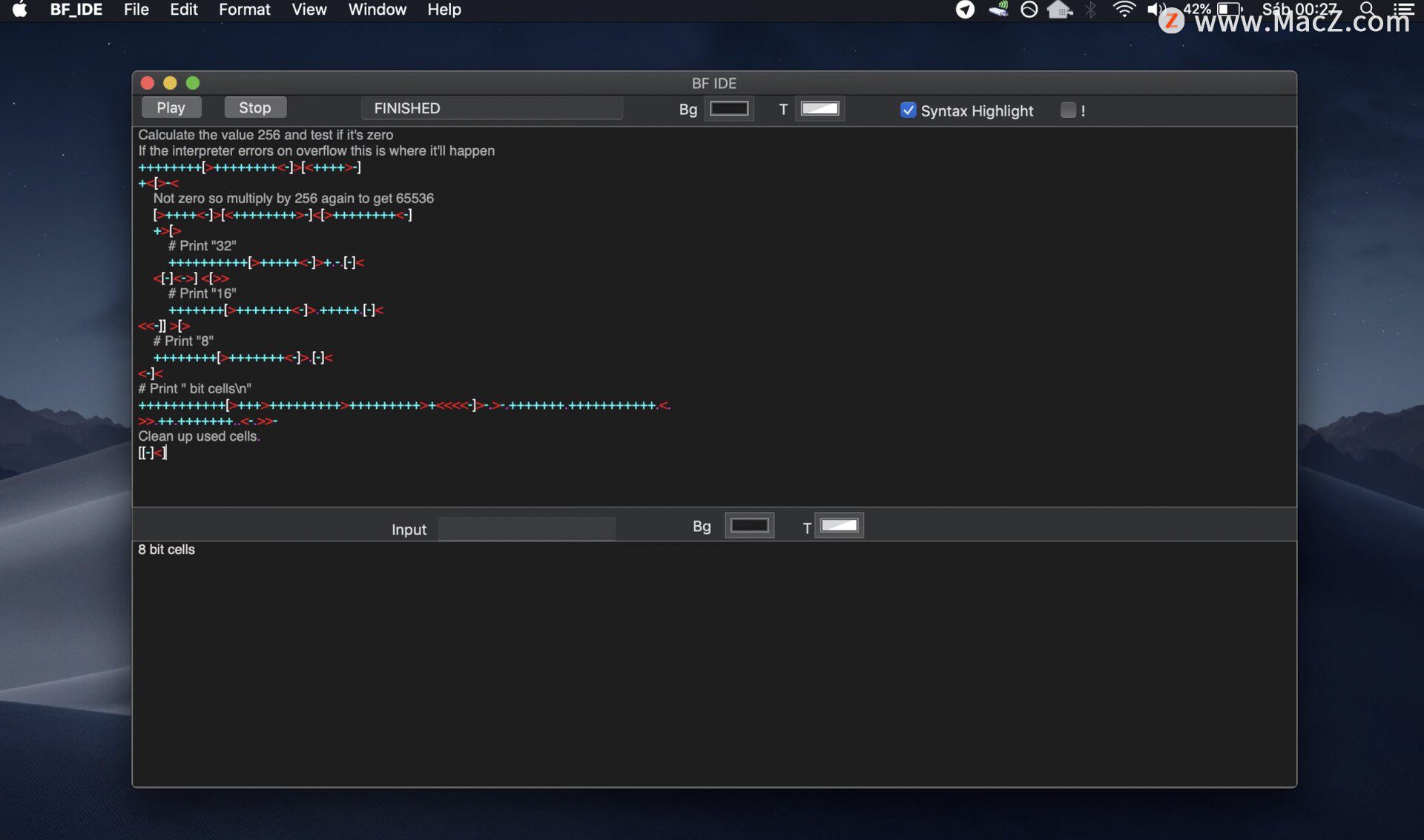 BF_IDE For Mac
