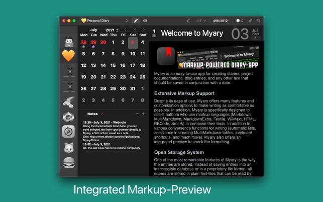 Myary 2.5.0
